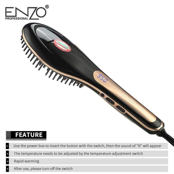ENZO STRAIGHTENING BRUSH فرشاه حراريه